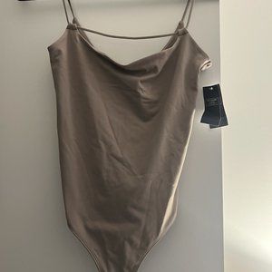 NWT Abercrombie & Fitch Beige Seamless Bodysuit
